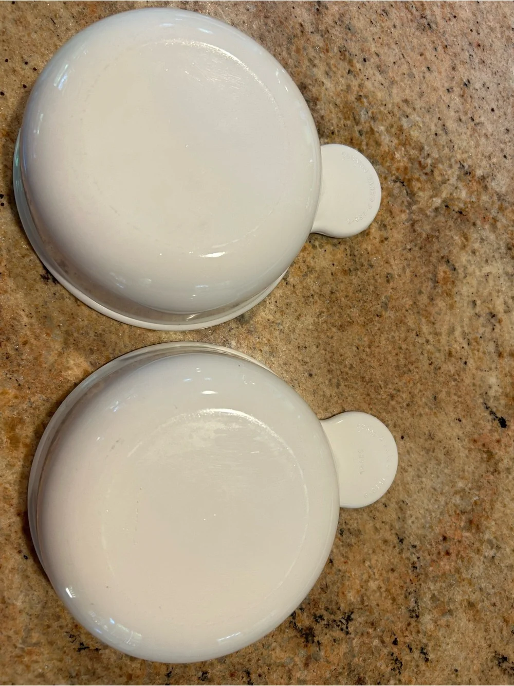 Corning ware “Grab-It” #P-150-B Set of (2)Frost White Bowls 0.4L liter 15oz 1PT